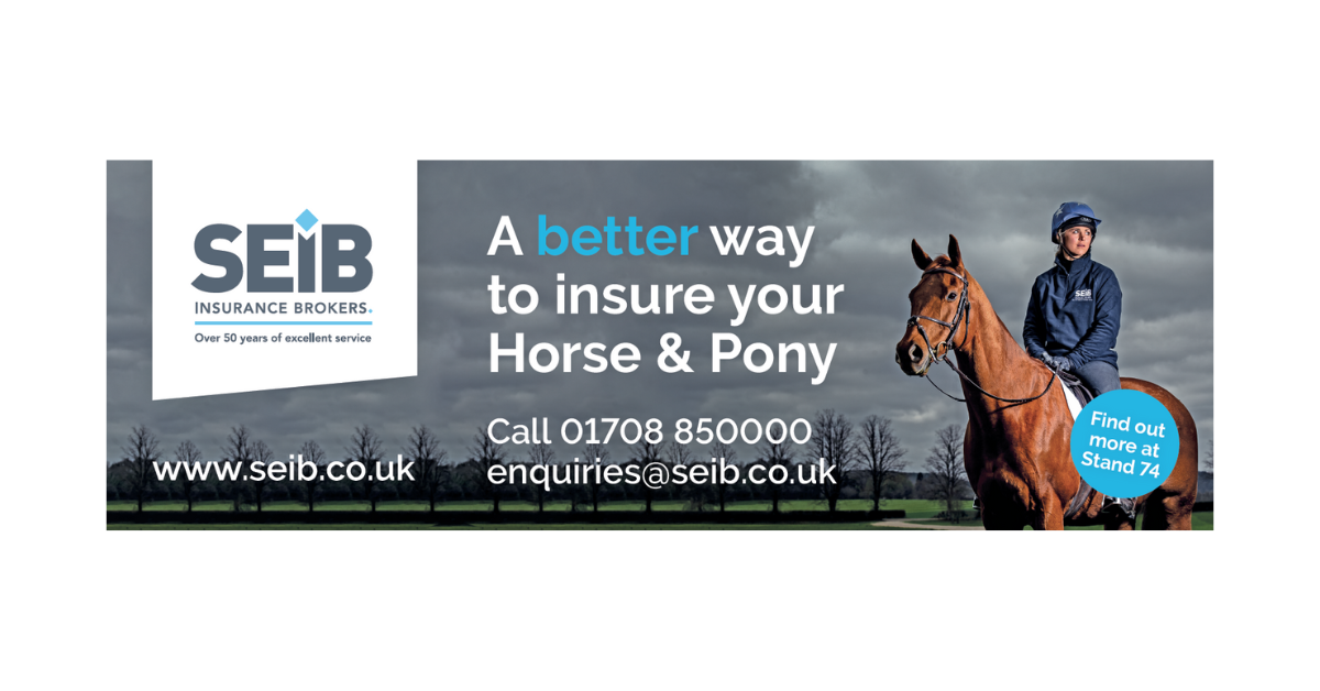 Visit SEIB's stand at Your Horse Live